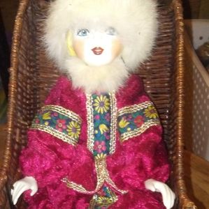 Russian porcelain doll